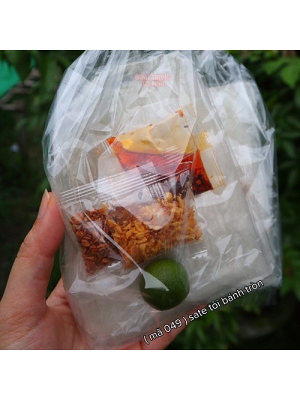 Bánh Tráng Sate Tỏi Bánh Tròn mã 049